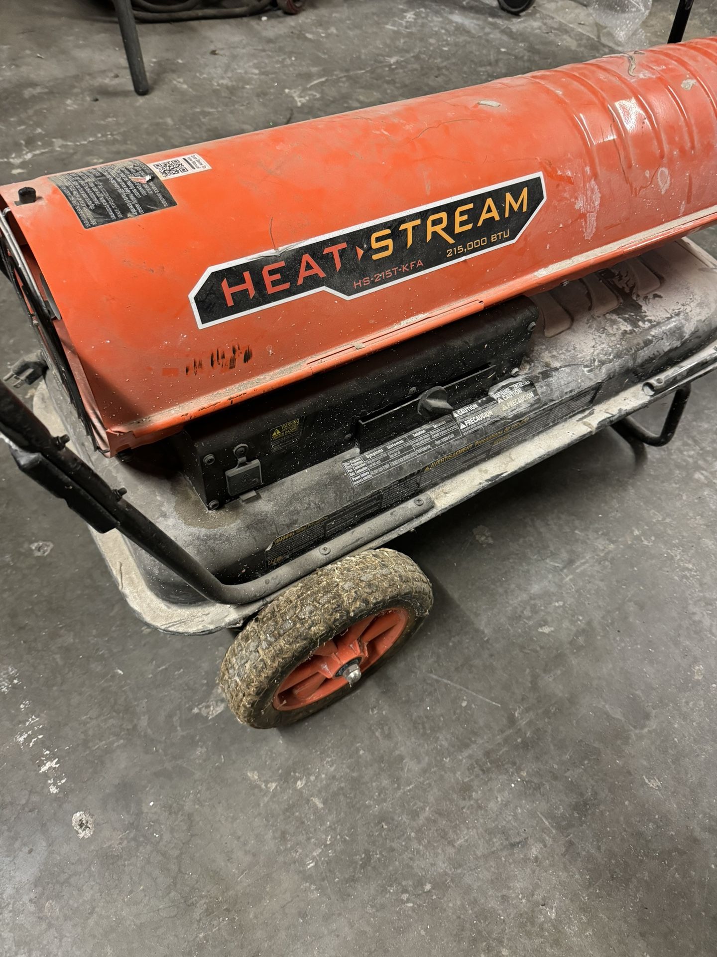 Heat Stream (contact info removed) BTU Heater