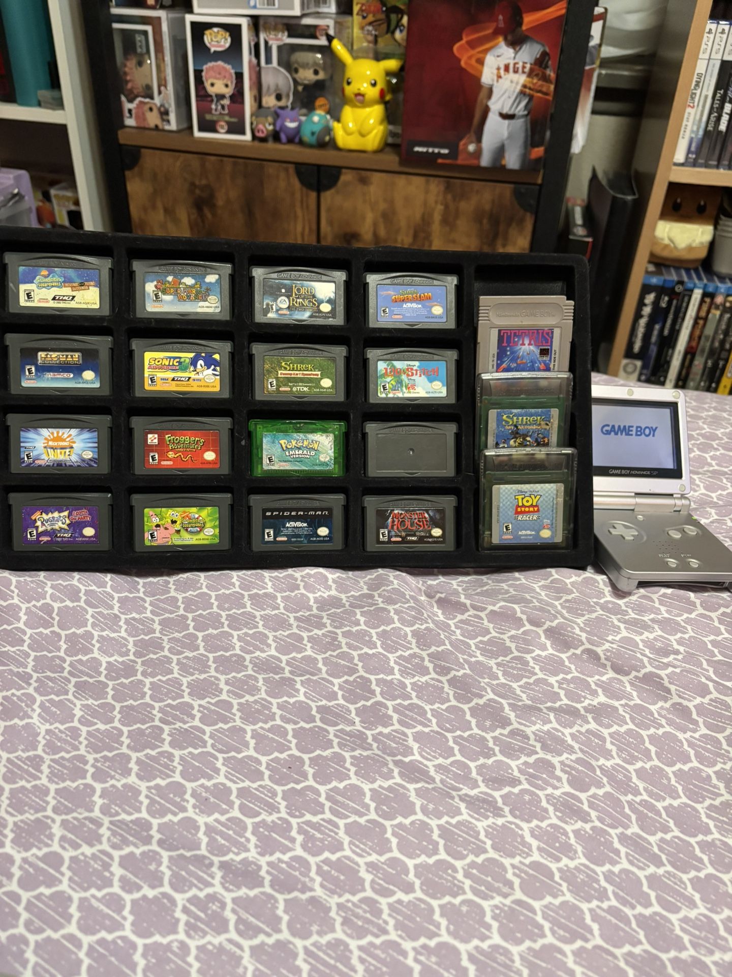 Gameboy Sp 001 With Games 