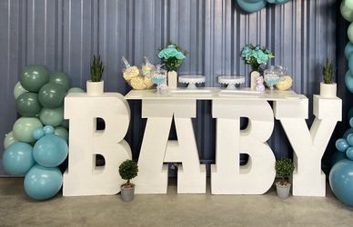 Baby Foam Letters