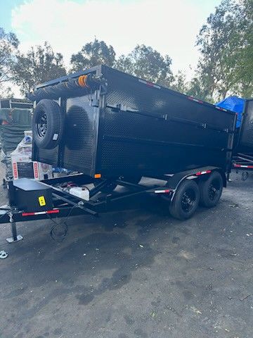 2024 Dump Trailer 12ft Fully Loaded