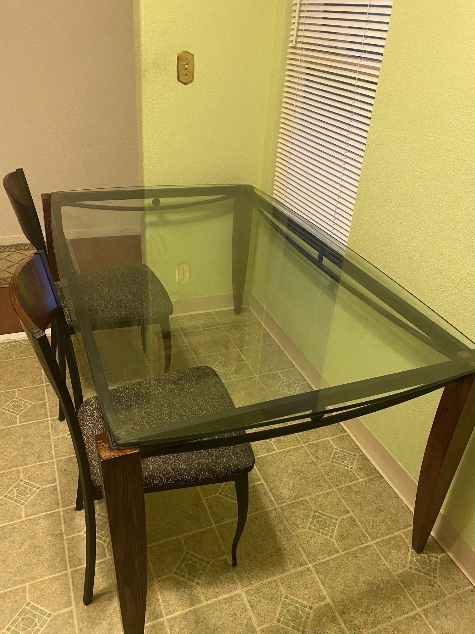 Glass Kitchen Table