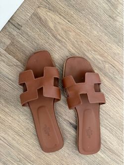Hermes Oran Sandals
