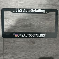 Custom License Plate Holder