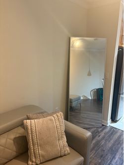 Oversize full-length mirror