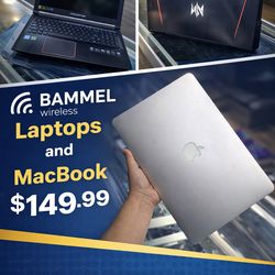 MacBooks and laptops on special