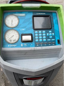 Robinair AC machine R1234yf  system used working great