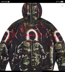 Supreme Hooded Raglan Jacket, 'Multicolor'
