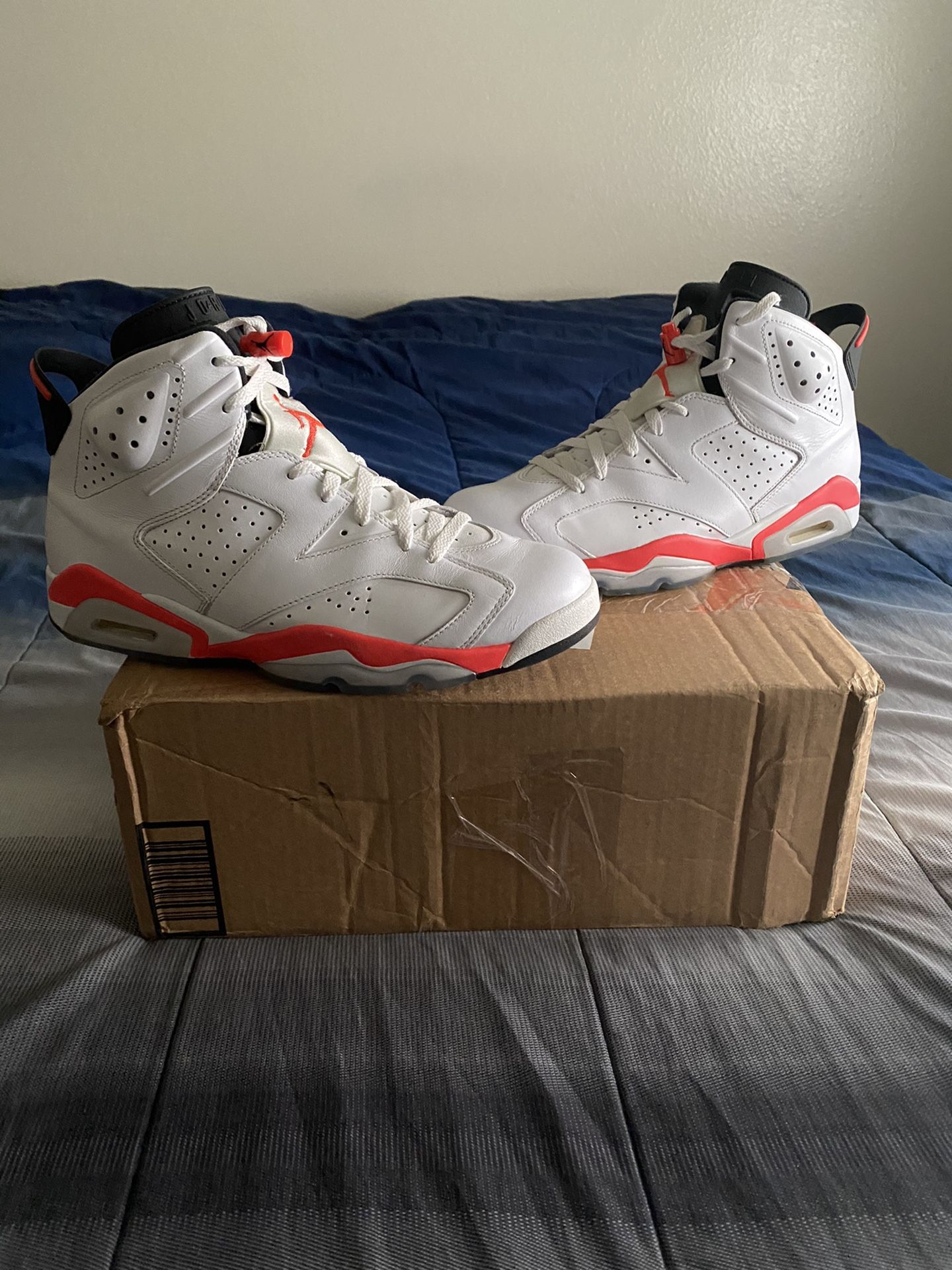 Jordan 6 White Infrared size 11