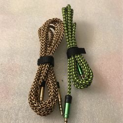 2 Auxiliar Cable Brand New #16 5ft