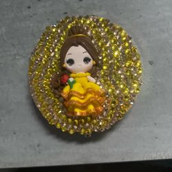 “Beauty And The Beast” Circle Mirror 