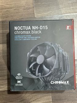 Noctua NH-D15 Dual-Tower CPU Cooler (140mm, Black)
