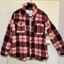 Girls Jacket/ Pink Sweater 