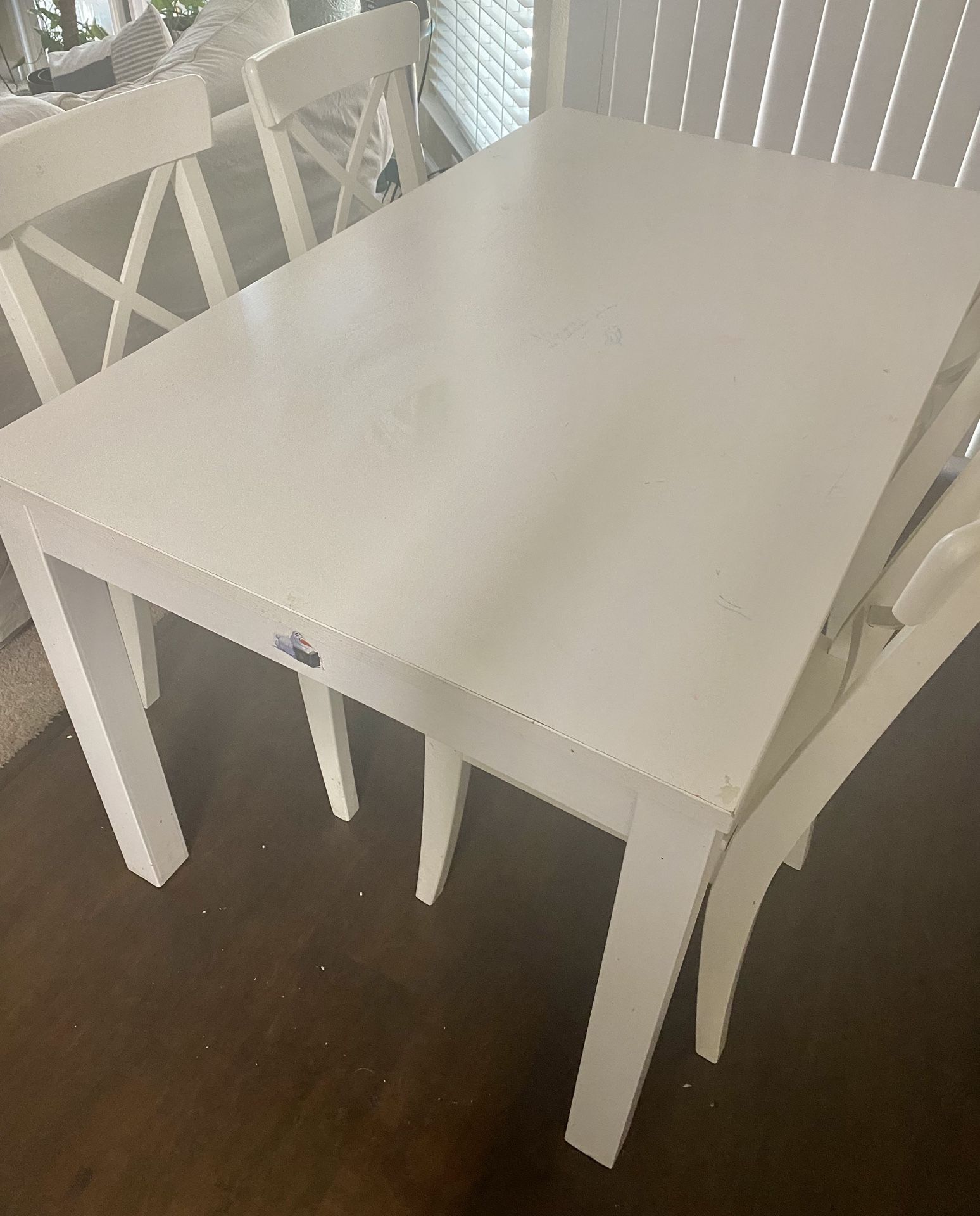Ikea Dining Table And 4 Chairs