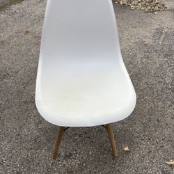 White chair (minimalist design) 