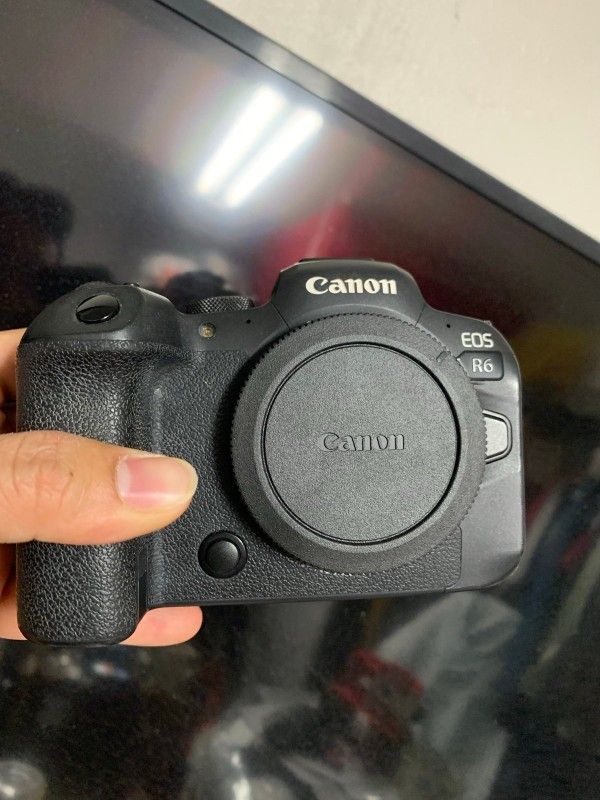 Canon R6 With EF Ring Adapter