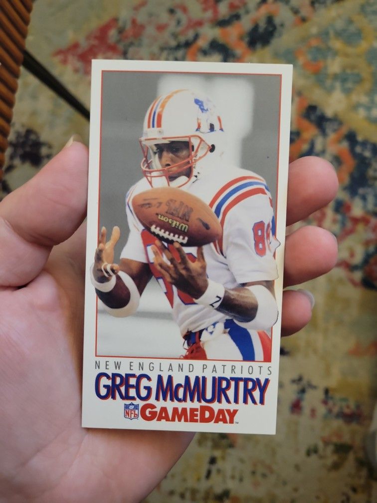 Greg McMurtry Football Card [Gameday] #78