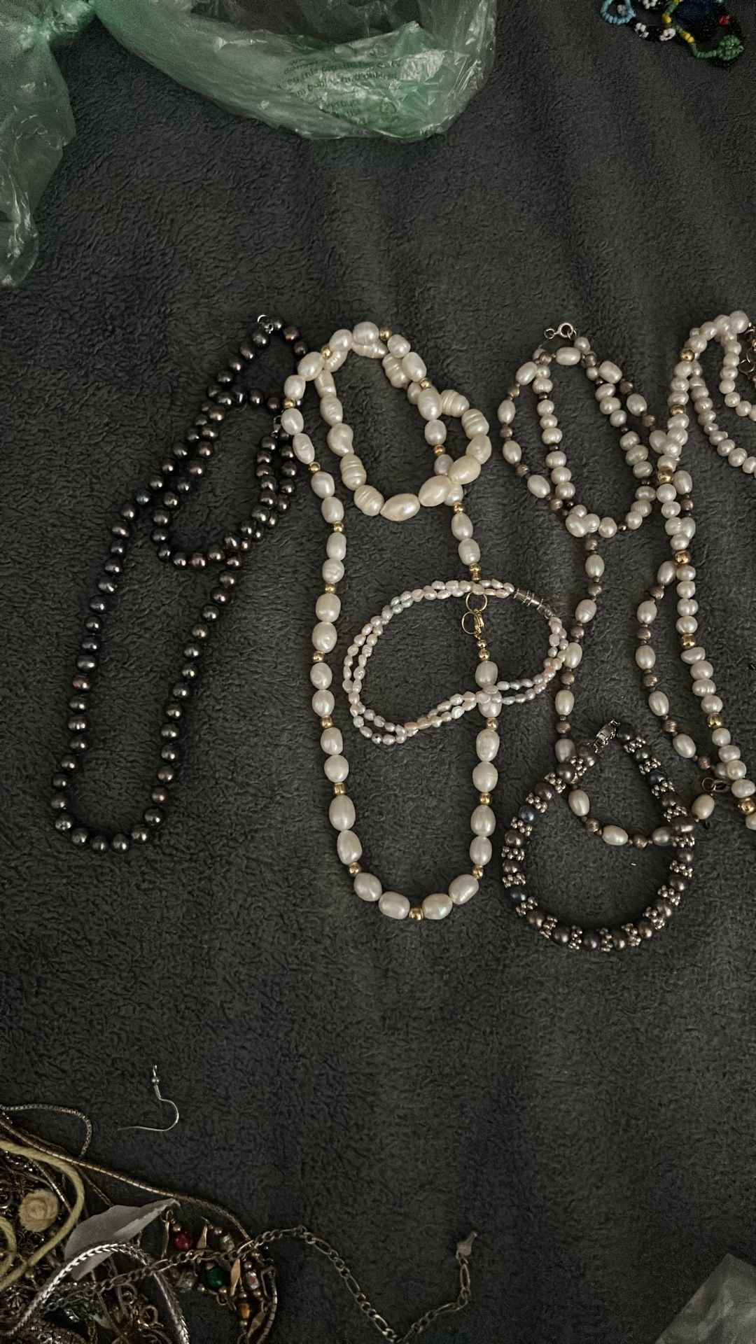 Real Pearls Necklaces And Bracelets