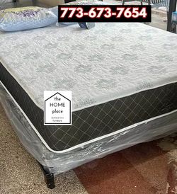 mattress x box spring x metal frame -same day delivery 