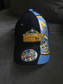Denver Nuggets Baseball Hat Size M/L Fitted NBA Cap
