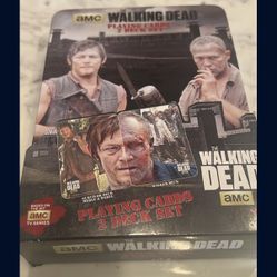 The Walking Dead Playing Cards 2 Deck Set