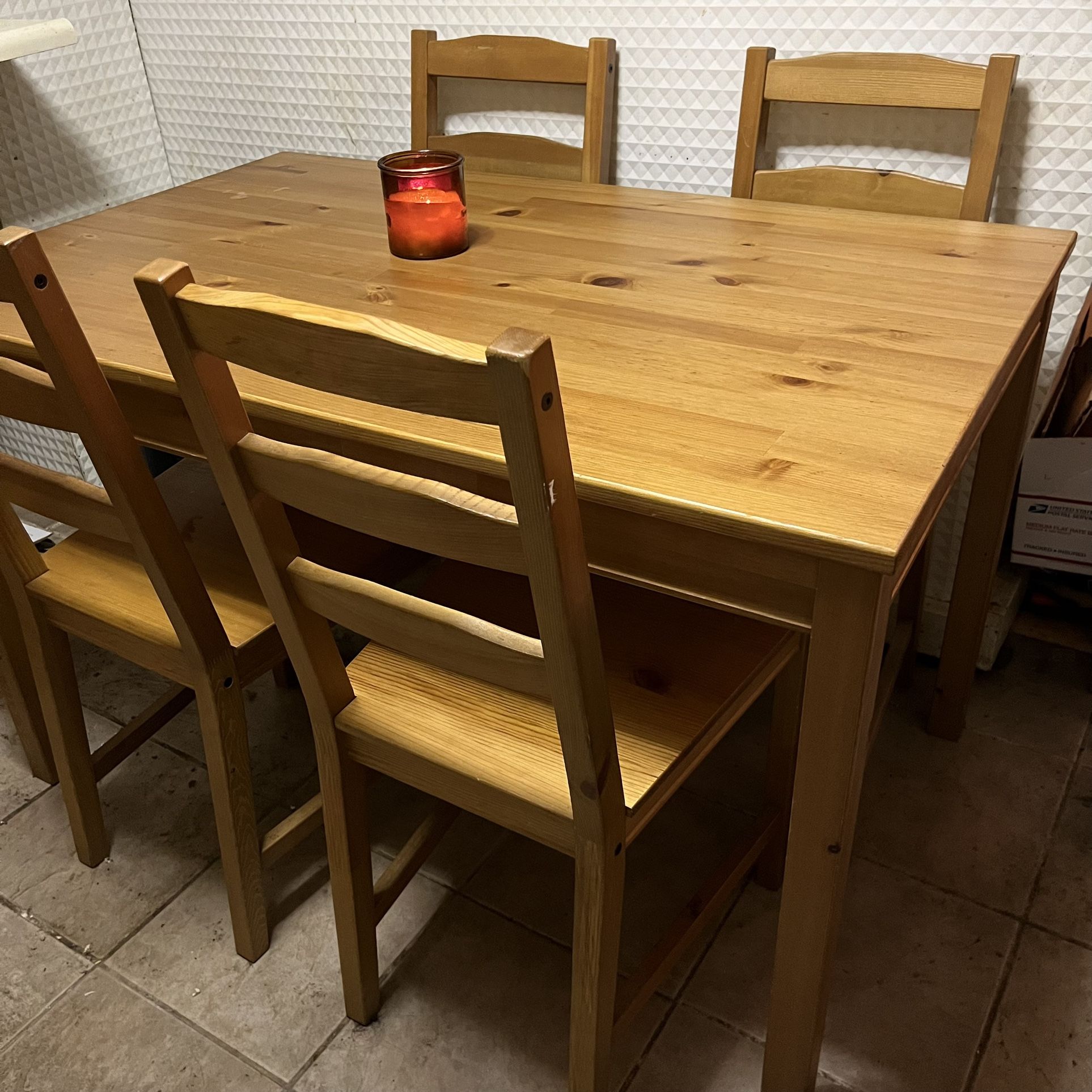 IKEA Table and 4 Chairs
