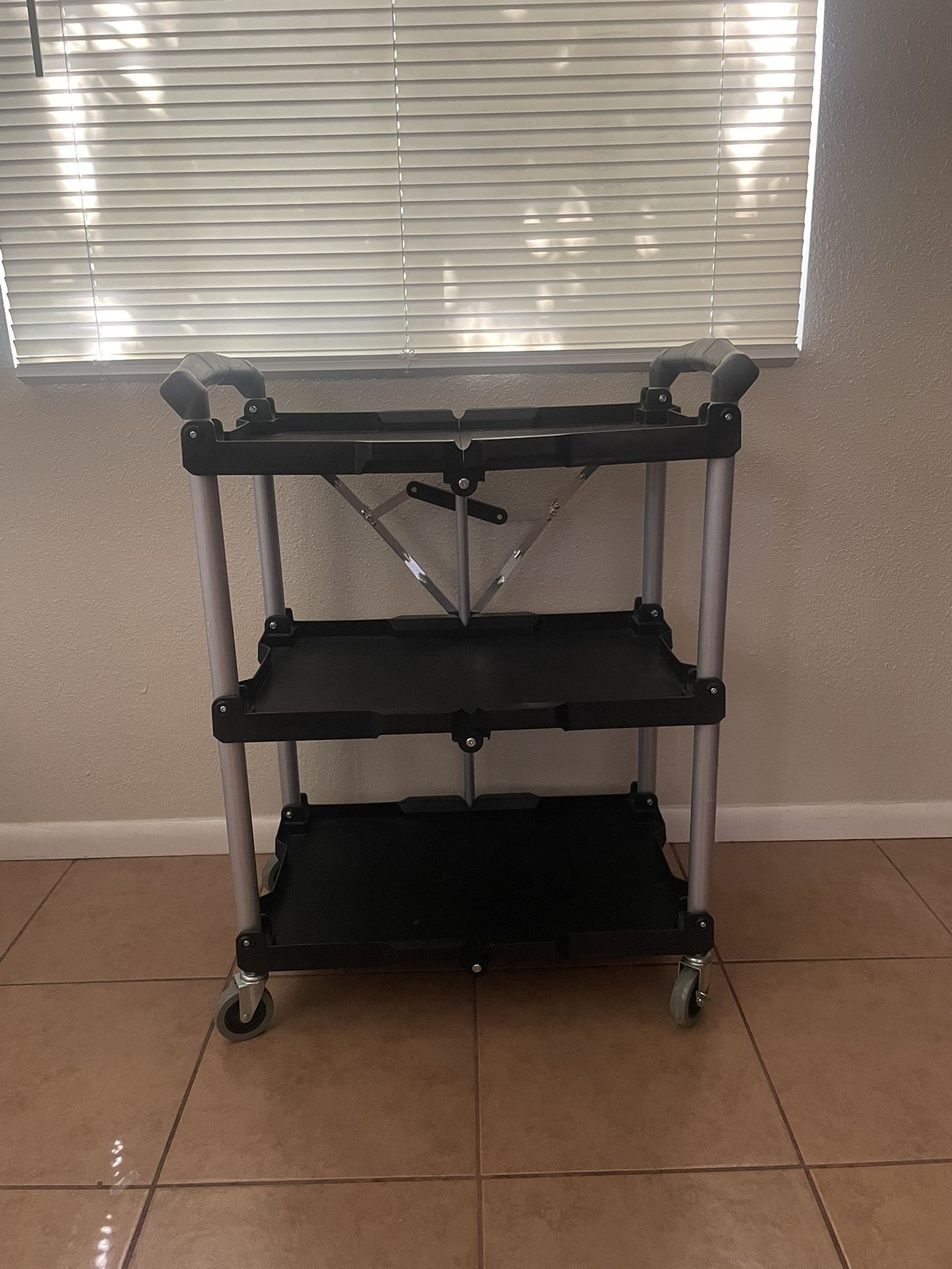Portable Folding Storage Cart