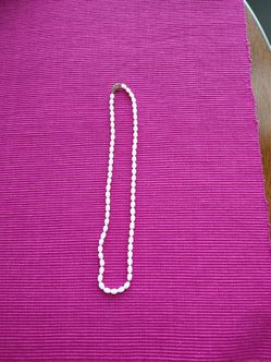 Freshwater pearl necklace