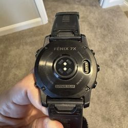 Garmin Fenix 7X Sapphire Solar Smartwatch Gray DLC Titanium
