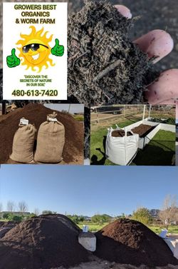 Garden Soil, Organic Microbe Rich Compost