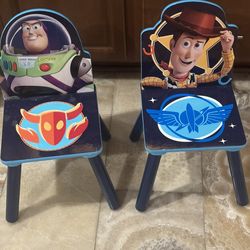 2 Toy Story Wooden Seats