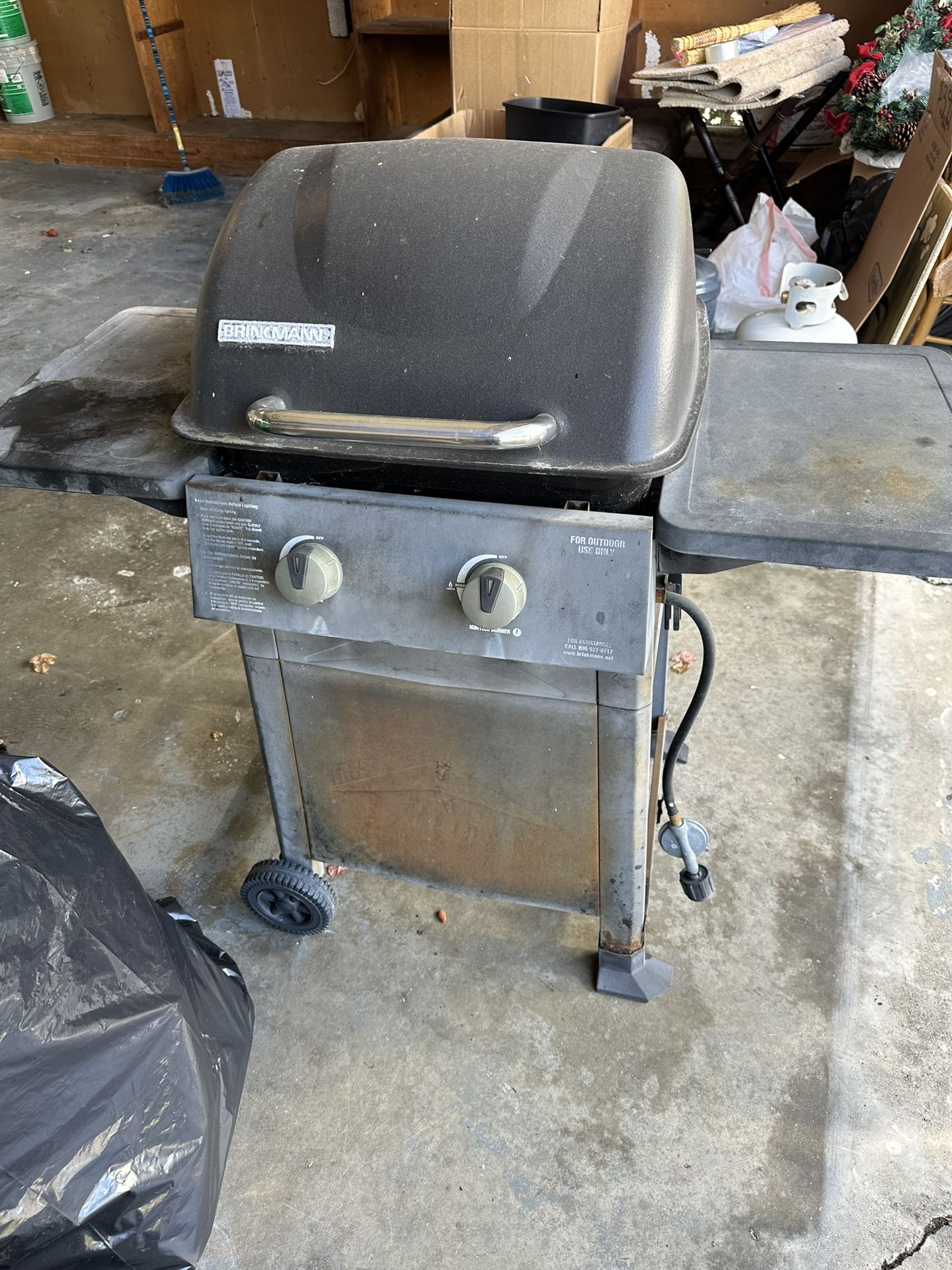 Grill With Propane Tank $35