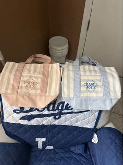 Trader Joe’s Mini Striped Tote Bags