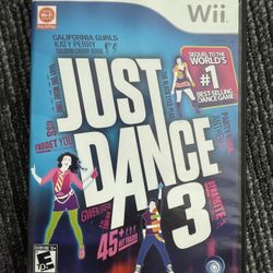 Just Dance 3 (Wii) – Complete with Case, Manual & Disc – Great Condition