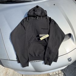 Essential Black Hoodie