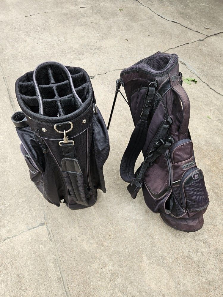 Golf Bags Two For One.