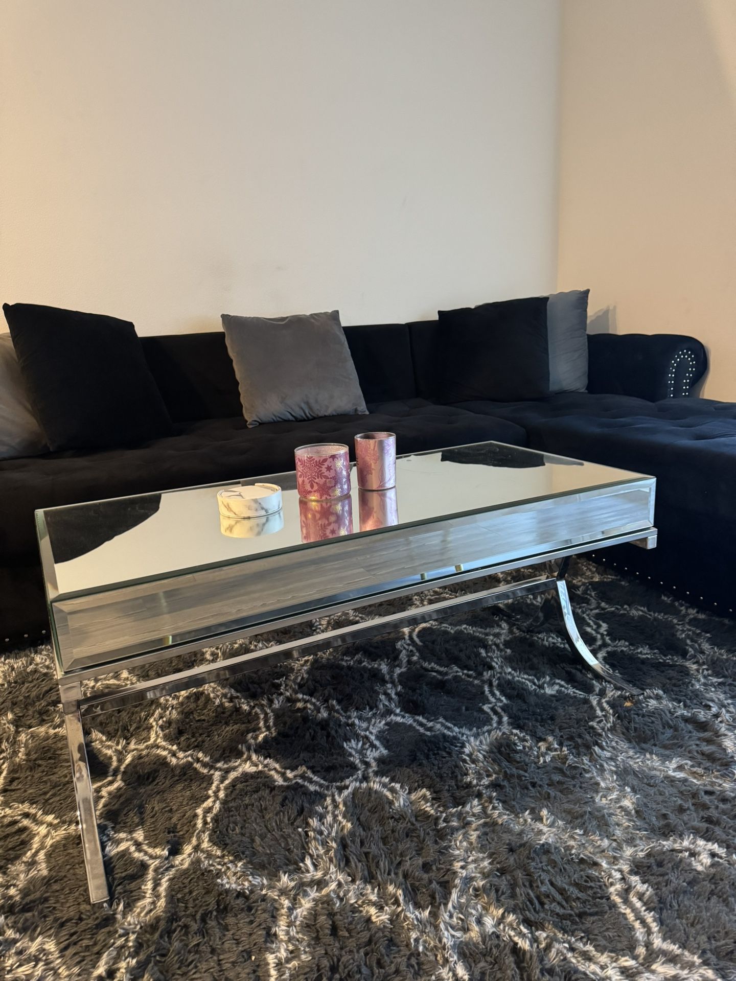 Mirror Coffe Table