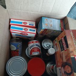 Free Canned Food And Other Food Items
