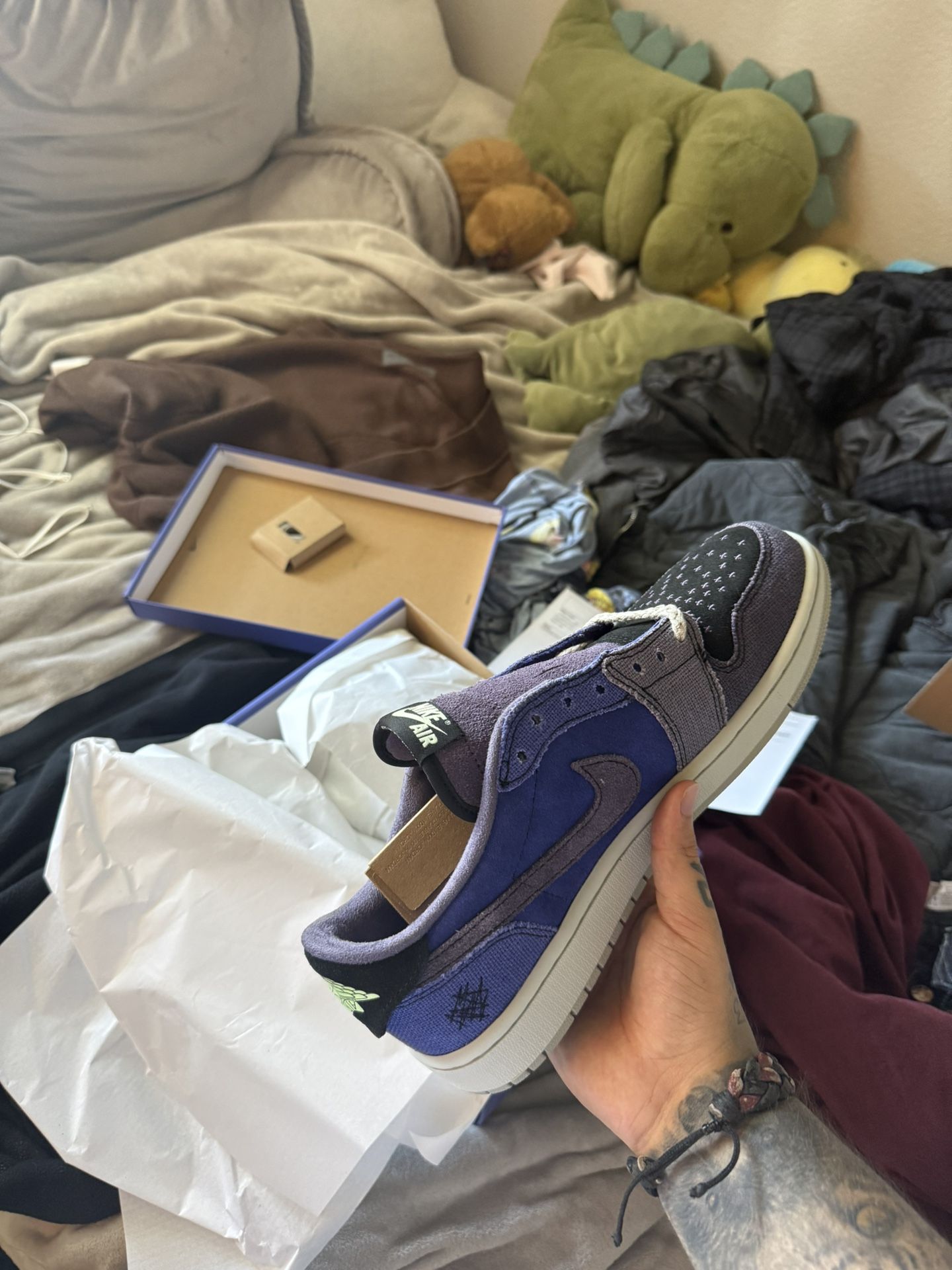 Zion Williamson X Air Jordan 1 Retro Low Voodoo