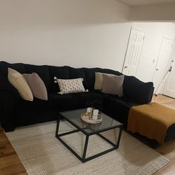 Black Sectional For Sale 