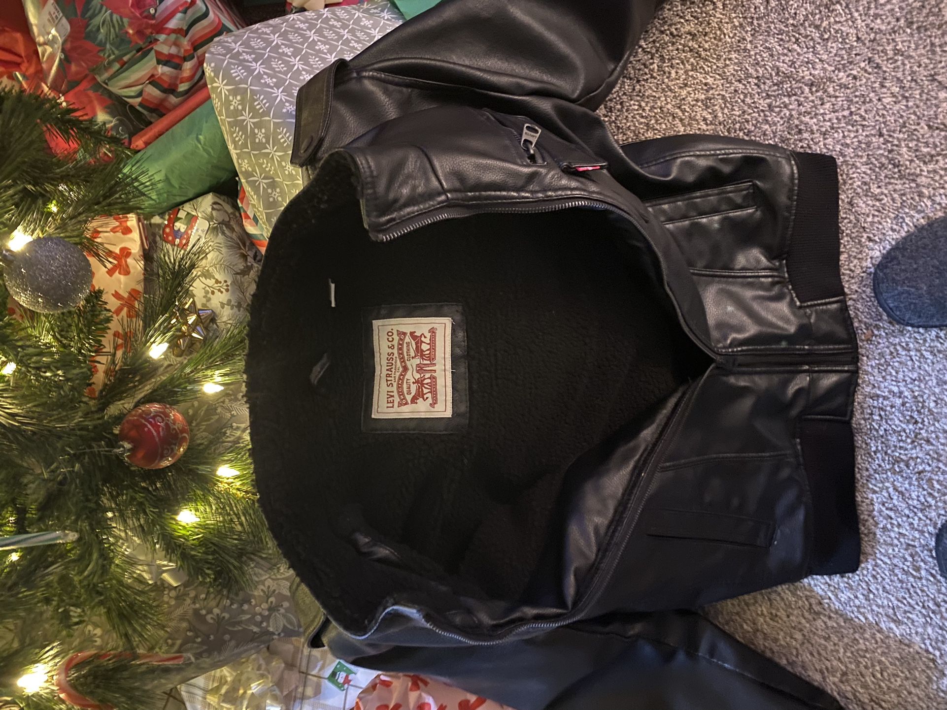 Metallica Levi’s Leather Coat Metallica