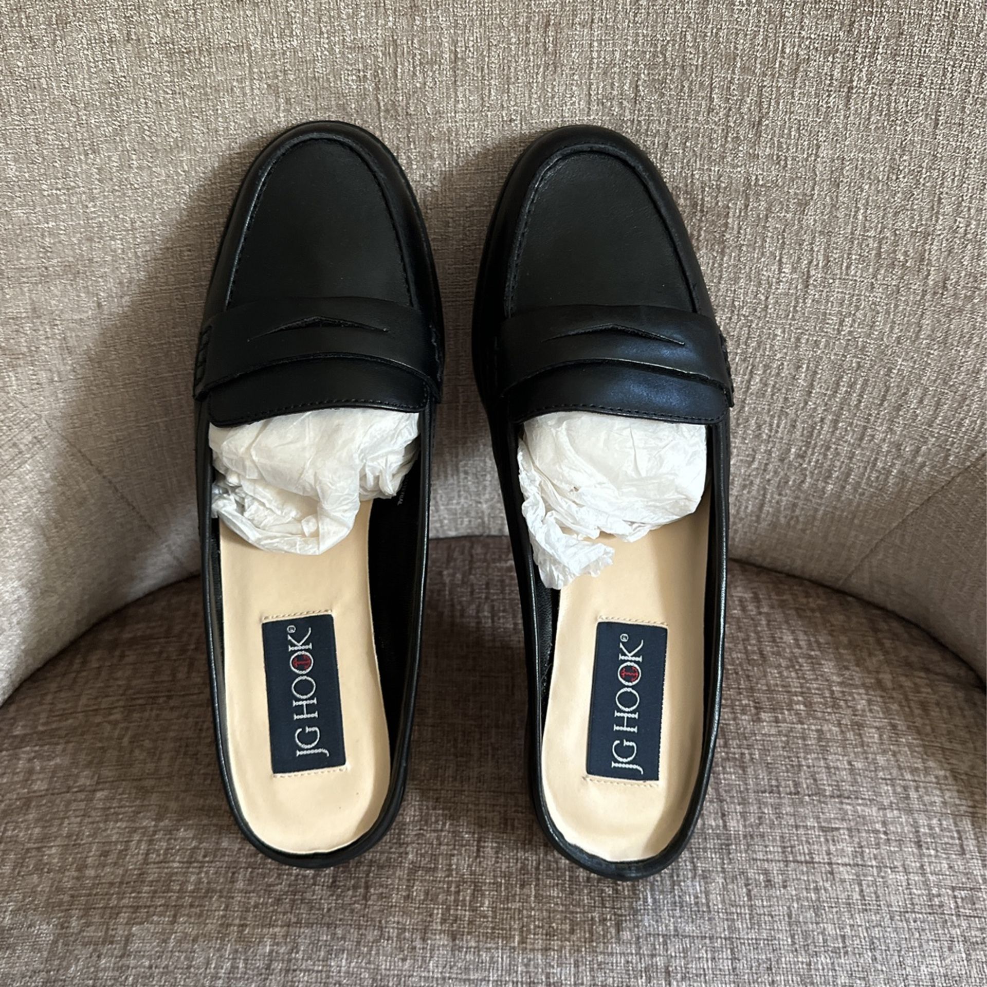JG HOOK BLACK MULES