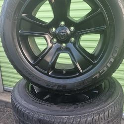 20" RAM SPORT RIMS & TIRES...2019-2025