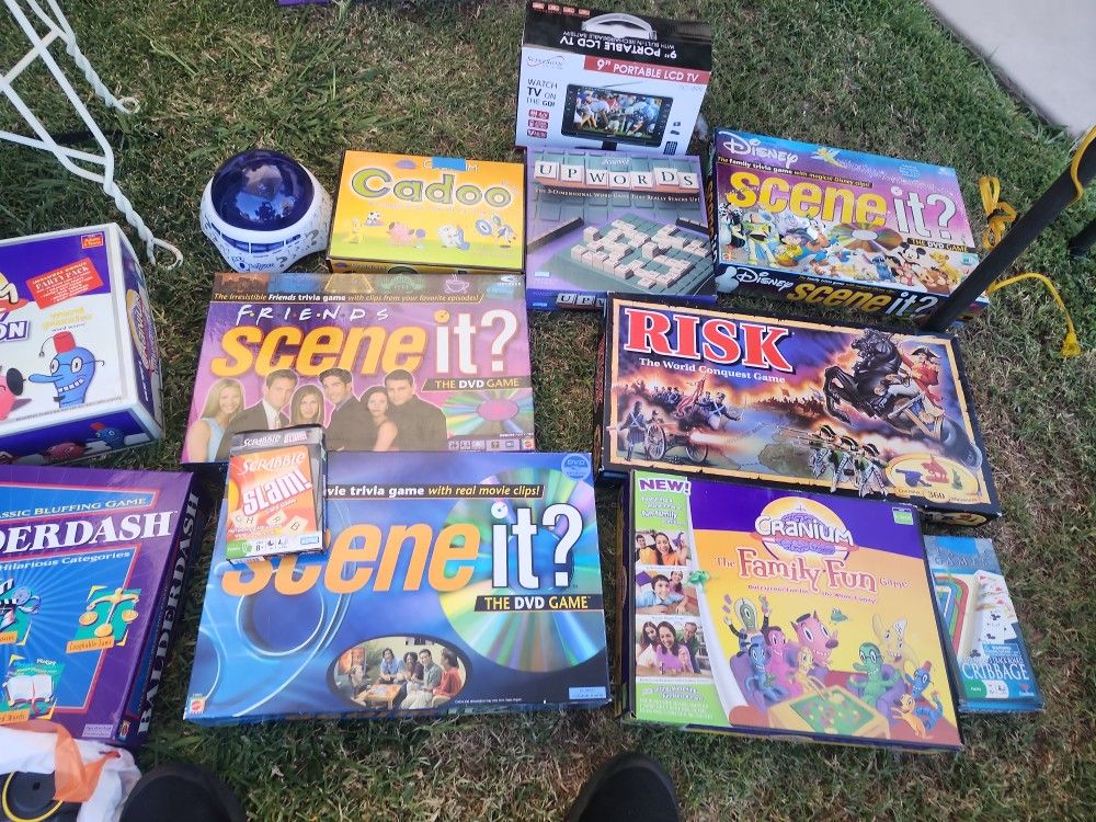 Vintage Board Games. Complete.