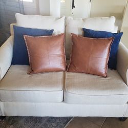 Loveseat and Chair