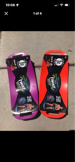 Simply Fit Board Twist Workout Boards – Set of 2
