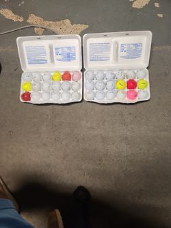 36 Used Golf Balls Taylor Made, Titleist, Callaway