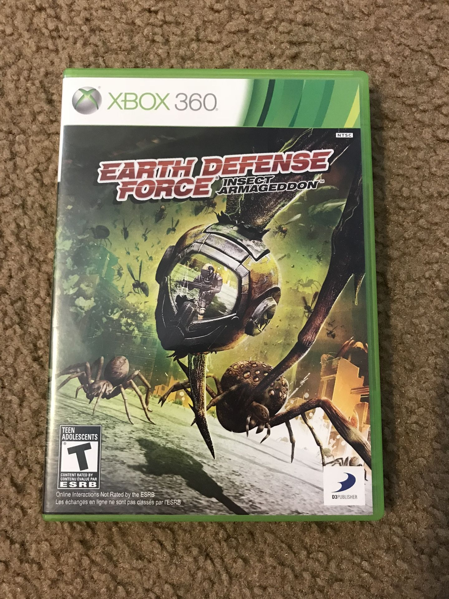 Earth Defense Force Insect Armageddon Xbox 360