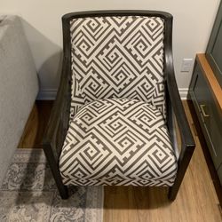 Armchair - Patterned Accent Chair 