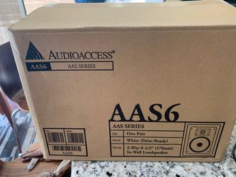 Audio Access AAS6 in-wall speaker