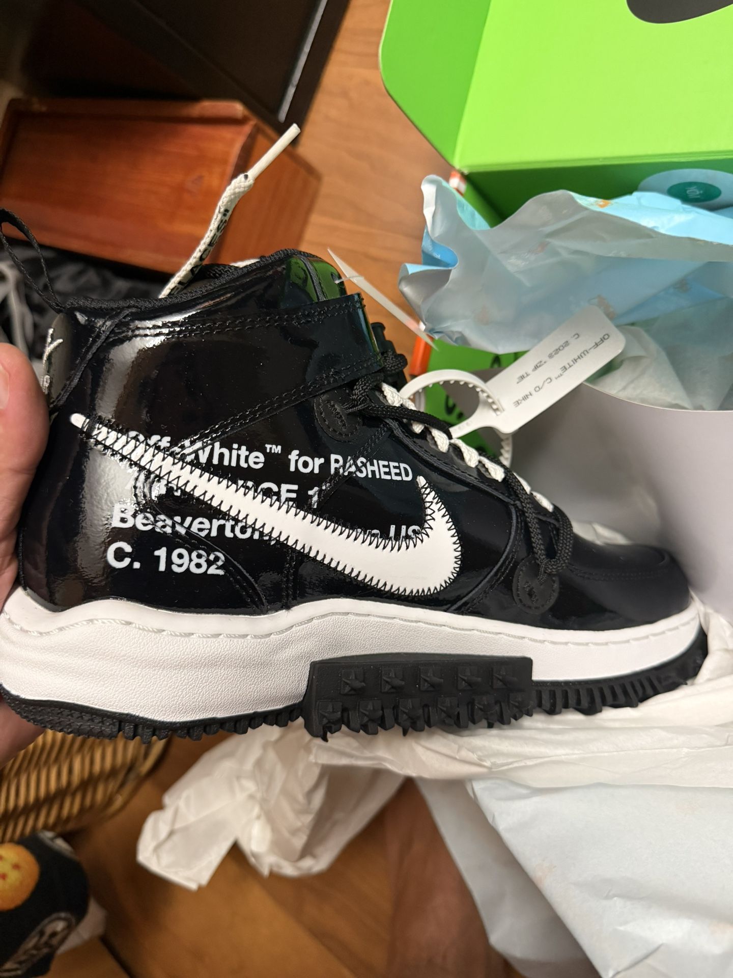 Nike Air Force Ones Mid SP LTHR